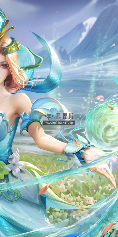 【7192】游戏壁纸 王者荣耀 甄姬 落雪兰心  4K 超清壁纸4243_2160@青蛙壁纸-笨猫小站